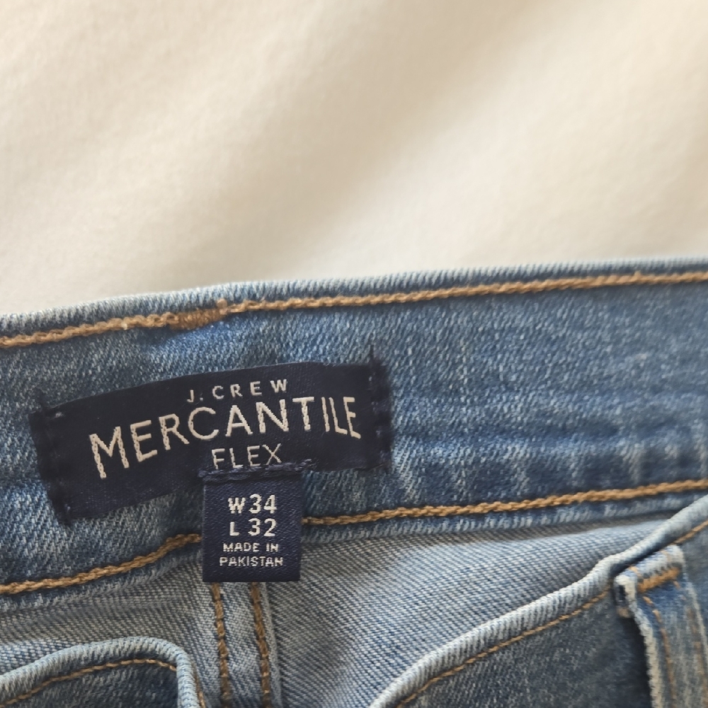 J. Crew Slim Jeans in Light Blue Wash